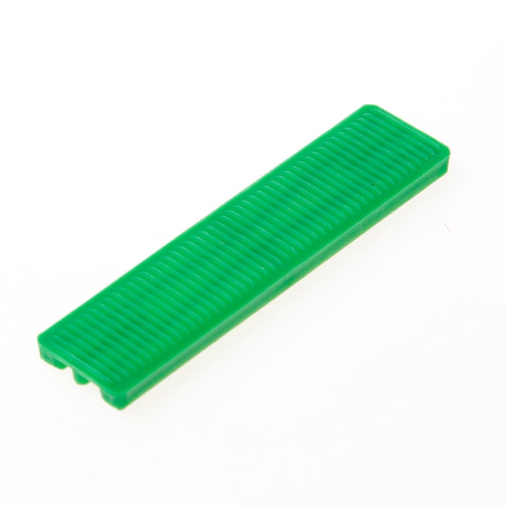Kunststof steunblokje (glasblokje / beglazingsblokje), groen 22 x 5 x 100mm