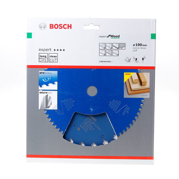 Bosch Cirkelzaagblad 24 tanden Wood ABT 190 x 30 x 2.6mm