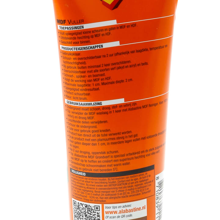 Alabastine mdf vuller 330gr tube