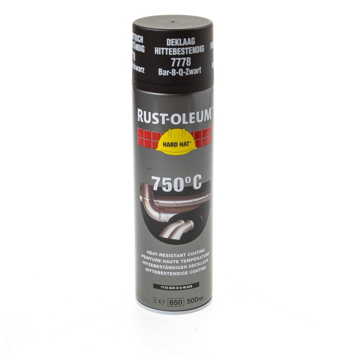 Rust-Oleum Coating hittebestendig zwart 500ml