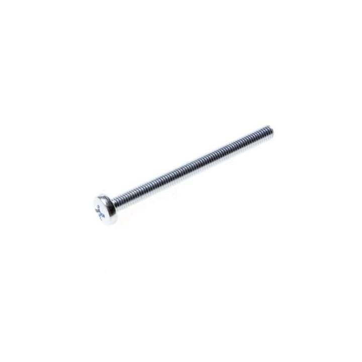 Metaalschroef cilinderkop verzinkt 4.8 M5 x 80mm