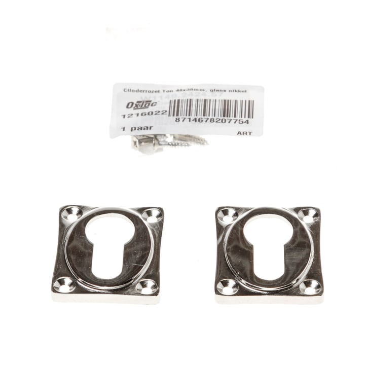 Pc rozet Ton rechthoek. glans