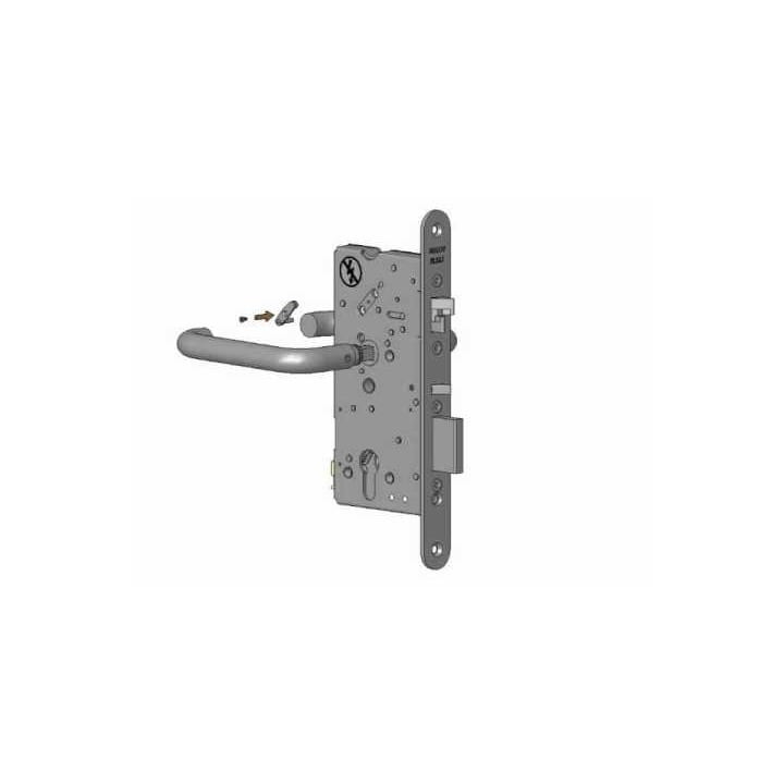 Assa Abloy Solenoidslot Abloy EL561/60/72/24mm rd