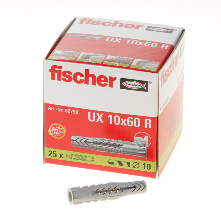 Fischer plug ux10r DHZ
