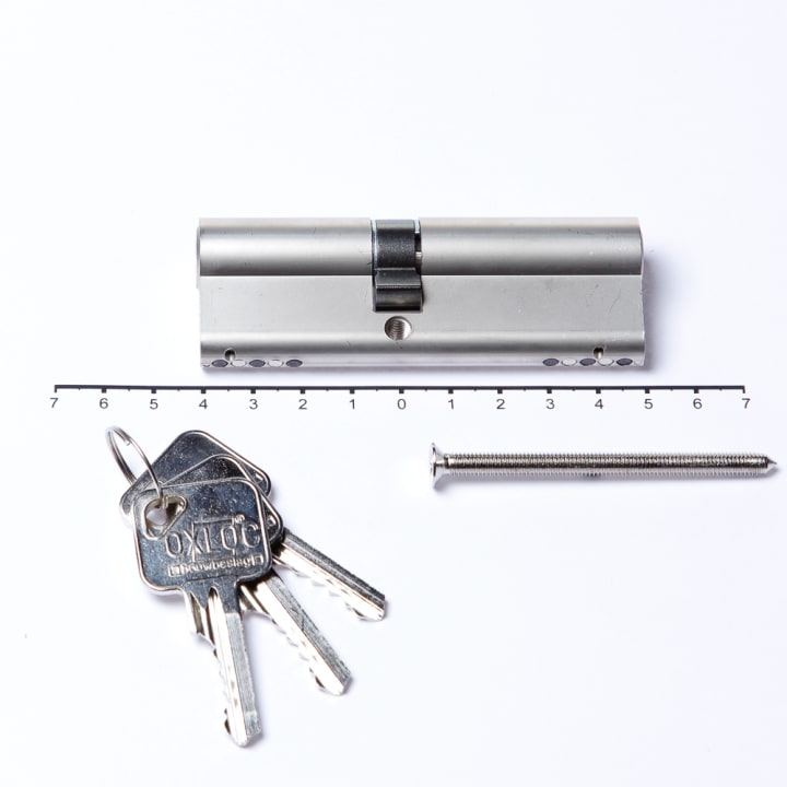 Oxloc Profielcilinder dubbel 40t50 SKG**