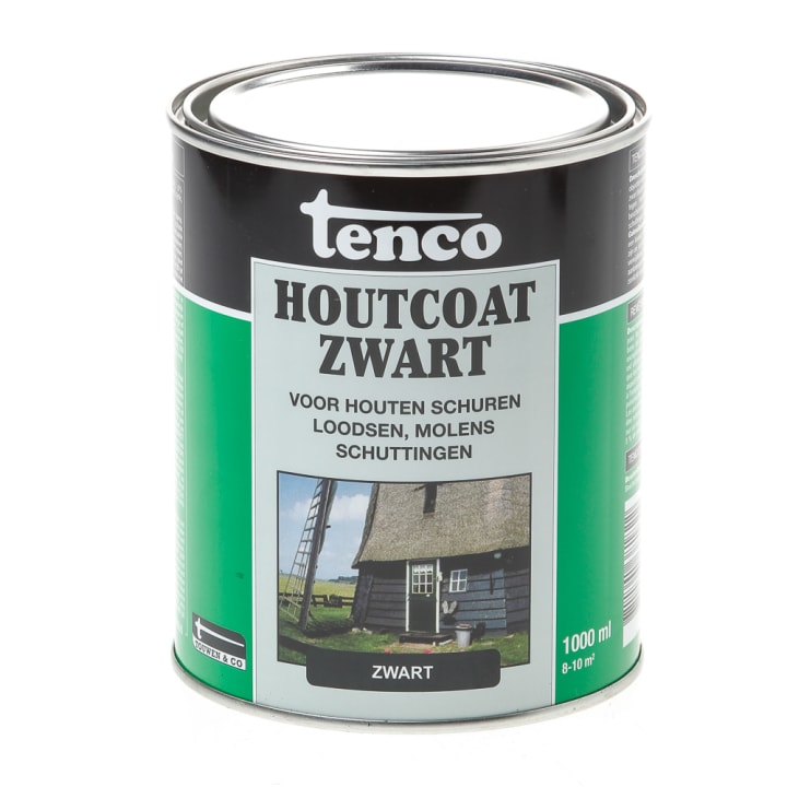 Tenco Houtcoat zwart 1 liter