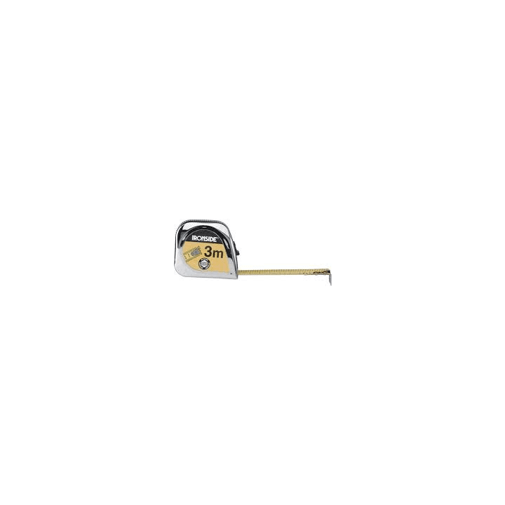 Ironside Rolbandmaat chroom professioneel 3 meter x 16mm