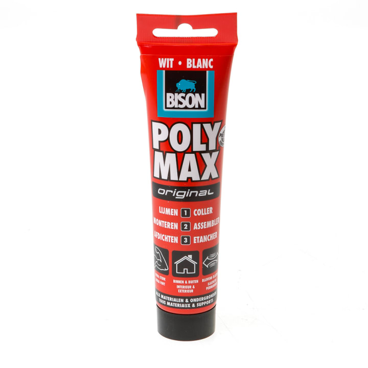 Poly Max original wit tube 165gr