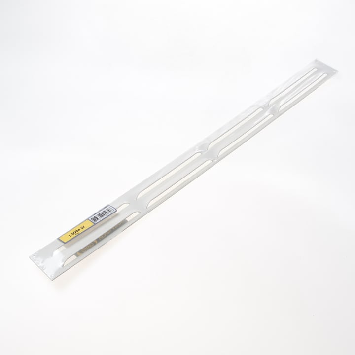 Gavo Schoepenrooster aluminium wit 50 x 4 cm