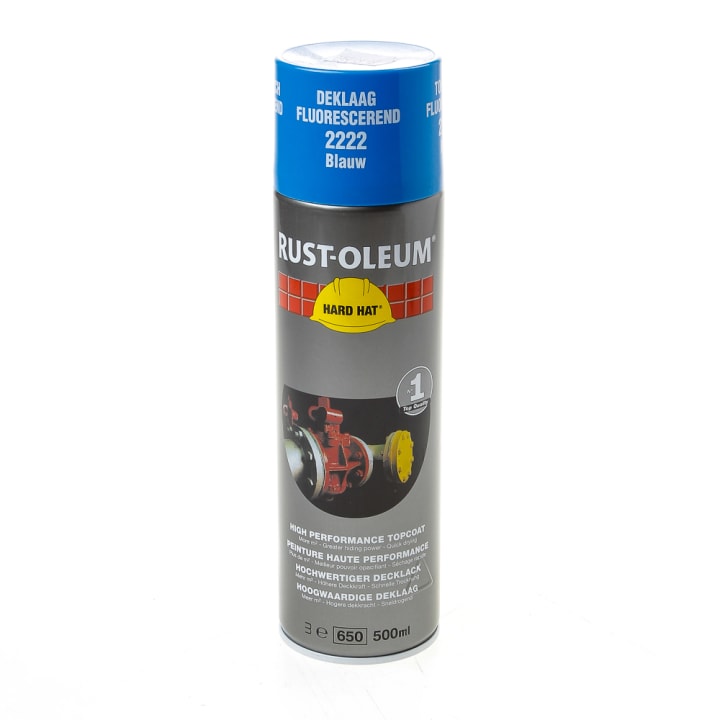 Rust-Oleum Hard Hat fluorescerend blauw 500ml