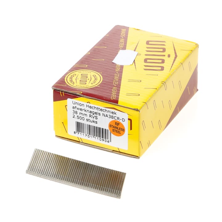 Union spijker NA 38CR-D 38mm rvs