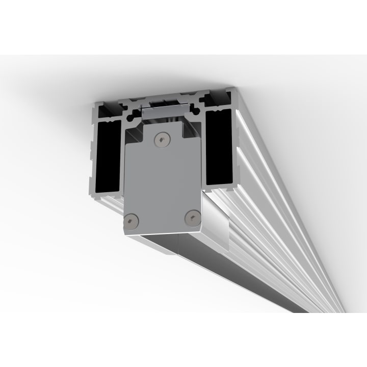 Proslide onzichtbaar inbouwprofiel 3 meter inclusief 2x essi-module