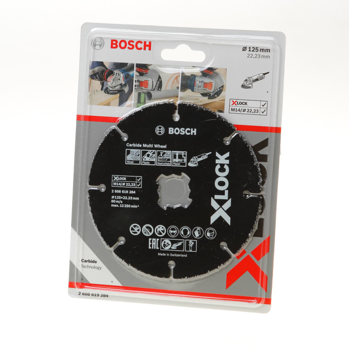 Doorslijpschijf Xlock multiwheel carb.125mm