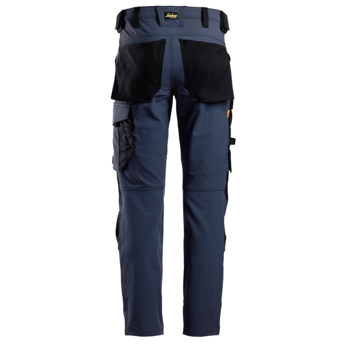 Werkbroek fullstretch z/hols 6371 navy/zw 56