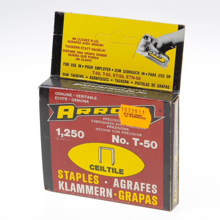 Arrow hechtniet cnk gegalvaniseerd T50