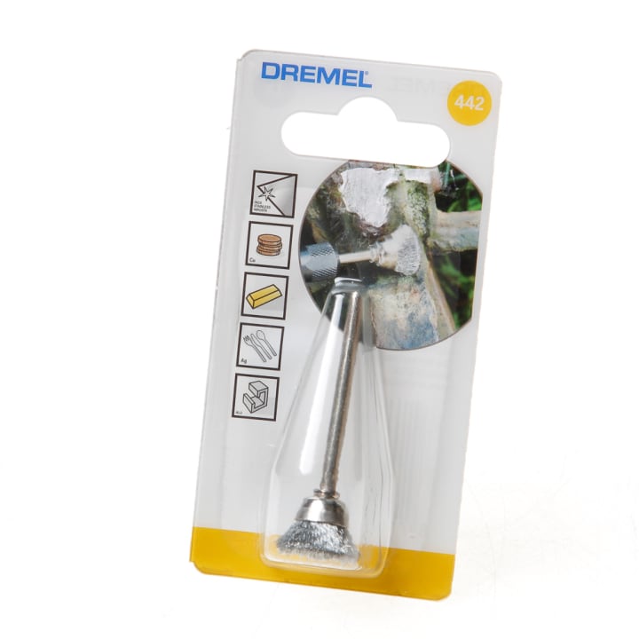 Dremel Staaldraadborstel 13mm 442