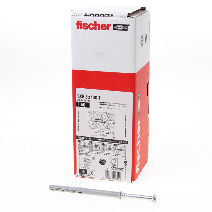 Fischer Kozijnplug SXR 8 x 100mm T