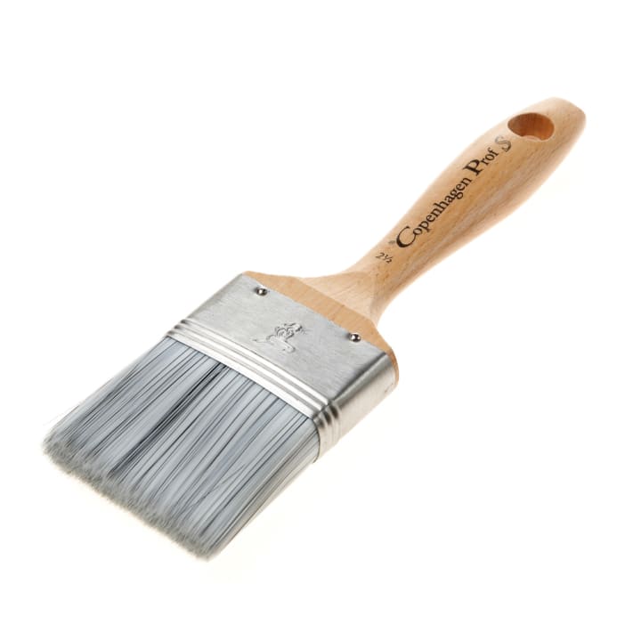 Copenhagen Patentkwast prof S plat synthetisch haar 2.5"