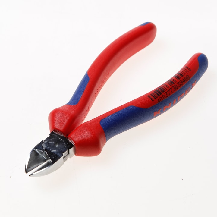 Knipex Kracht-Zijsnijtang verchroomd comfort 140mm