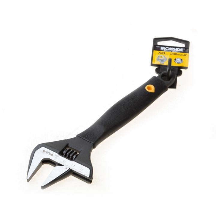 Ironside Schroefsleutel zwart 200mm