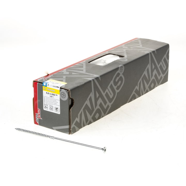 Dynaplus Constr.schroef Vz Pk +Snijpunt Tx-30 6.0X200/80