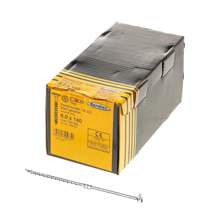 Tellerkopfschroef geg vz 6x140 T30