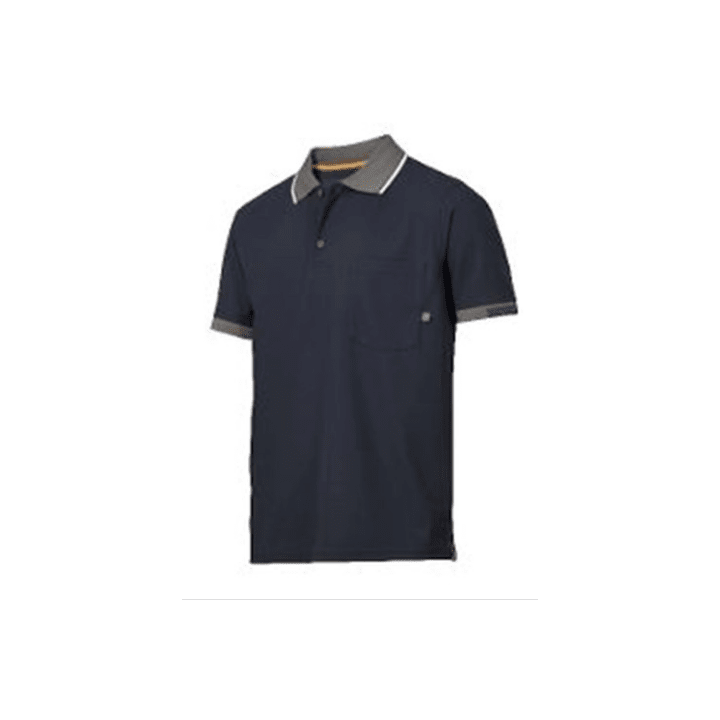 Snickers poloshirt tech donker blauw XXL