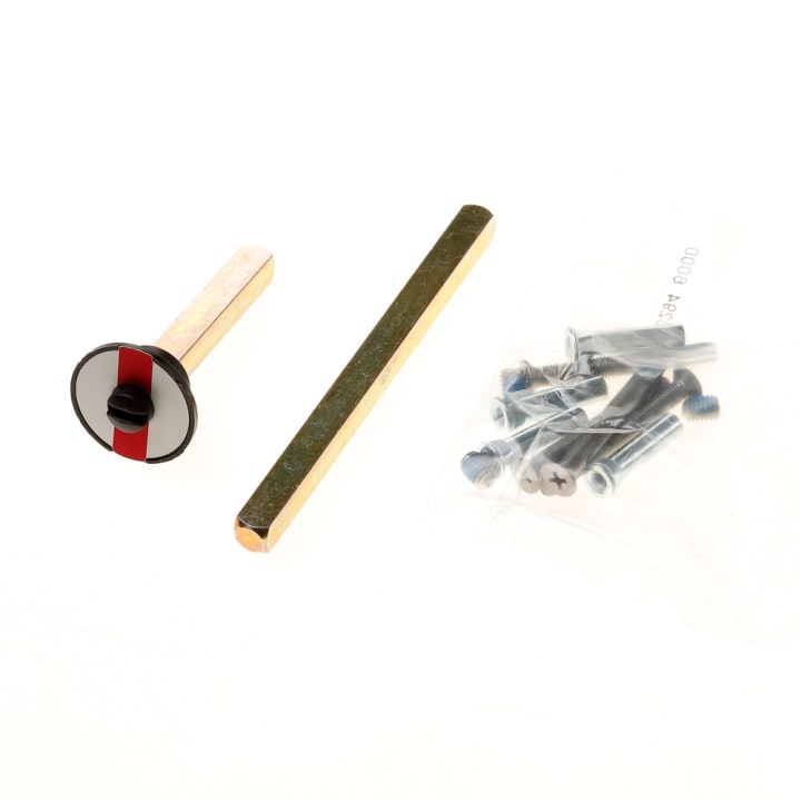 Bevestigingset rozetten ASL t.b.v. deurdikte 39-58mm voor toilet-/badkamergarnituren