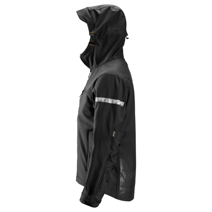 Jack soft shell m/capuchon 1229 zwart XXL