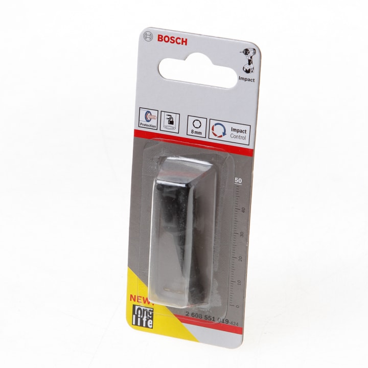 Dop 1/4" -stift impact control 8mm