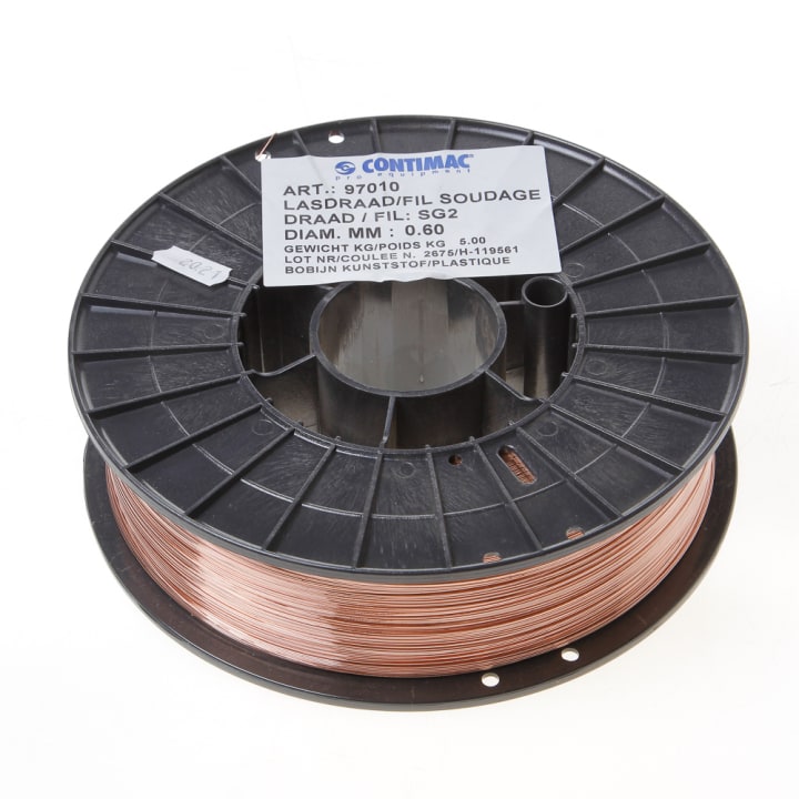Lasdraad normaal staal 0.6mm 5kg 97010