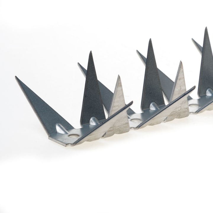 Anti klimstrip zink-magnesium 1000 x 20 x 46 x 2mm
