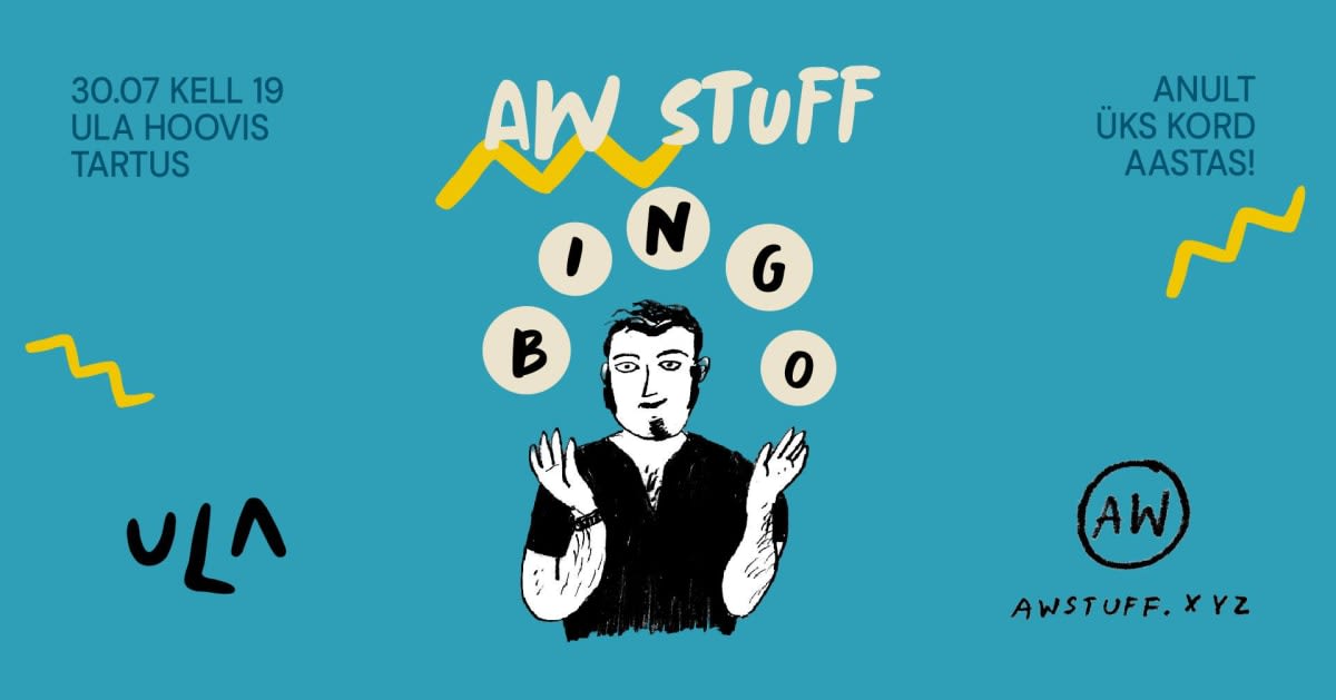 AW stuff BINGO