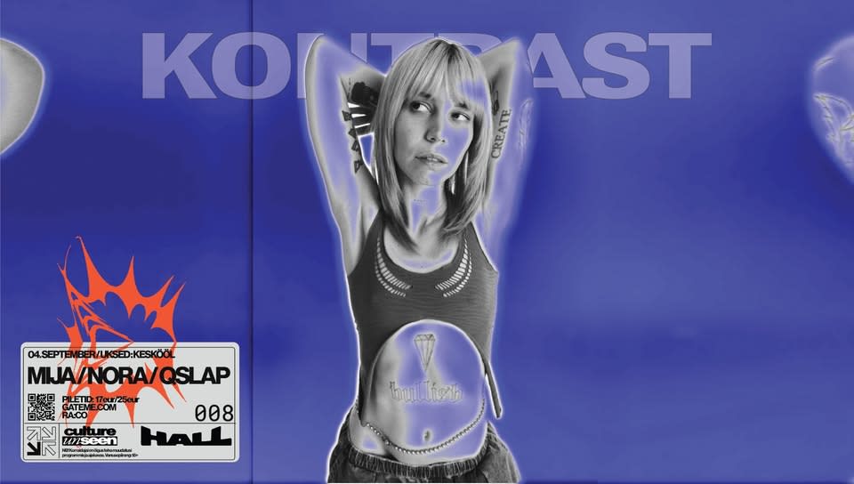 KONTRAST with Mija - HALL x SVE x culture unseen