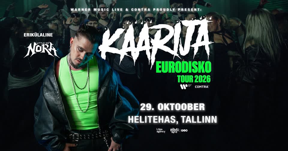Käärijä + Little Sis Nora | Helitehas | 29.10.2026