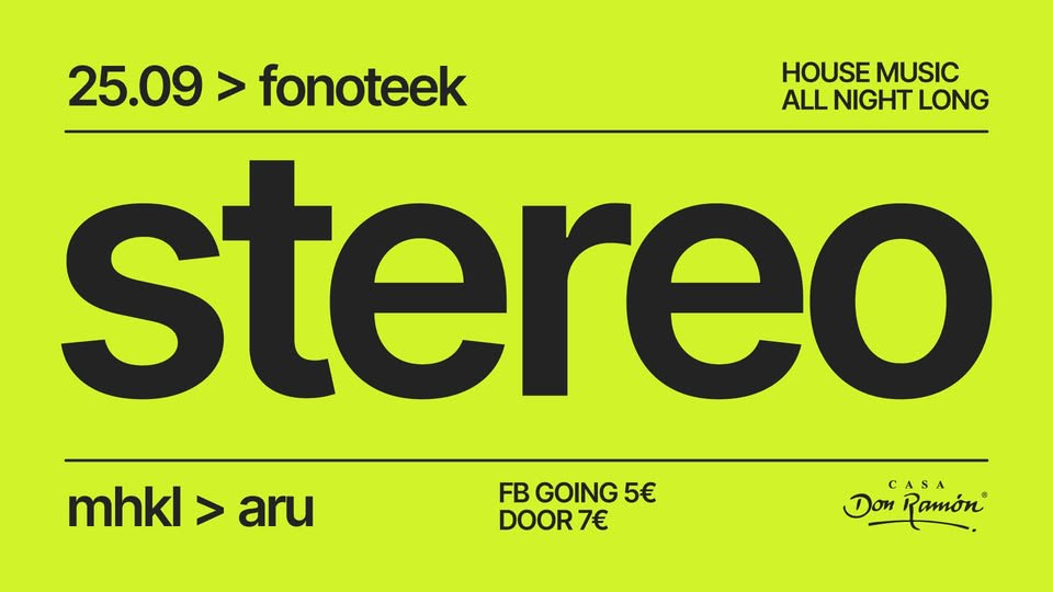 Stereo | 25.09 | Fonoteek
