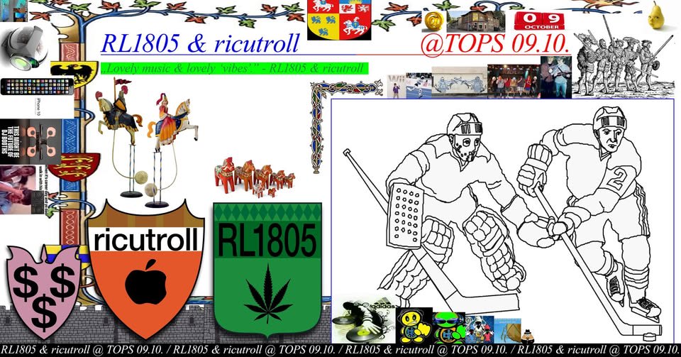 rl1805 & ricutroll | Kohvik Tops