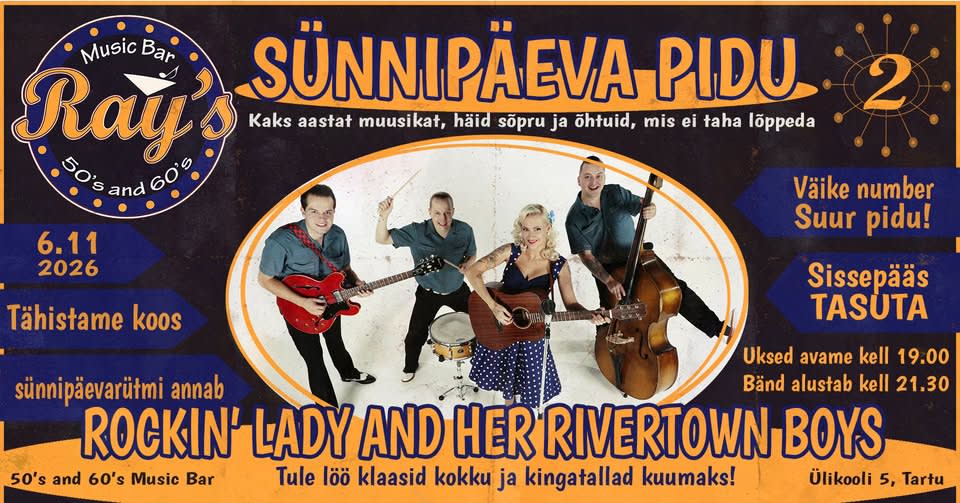 Ray´s SÜNNIPÄEVA PIDU "2"