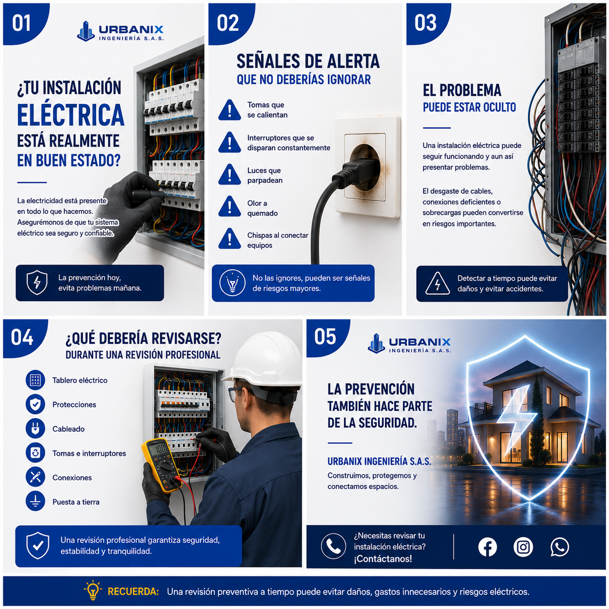 ¿Cuándo fue la última vez que revisaste tu instalación eléctrica?
