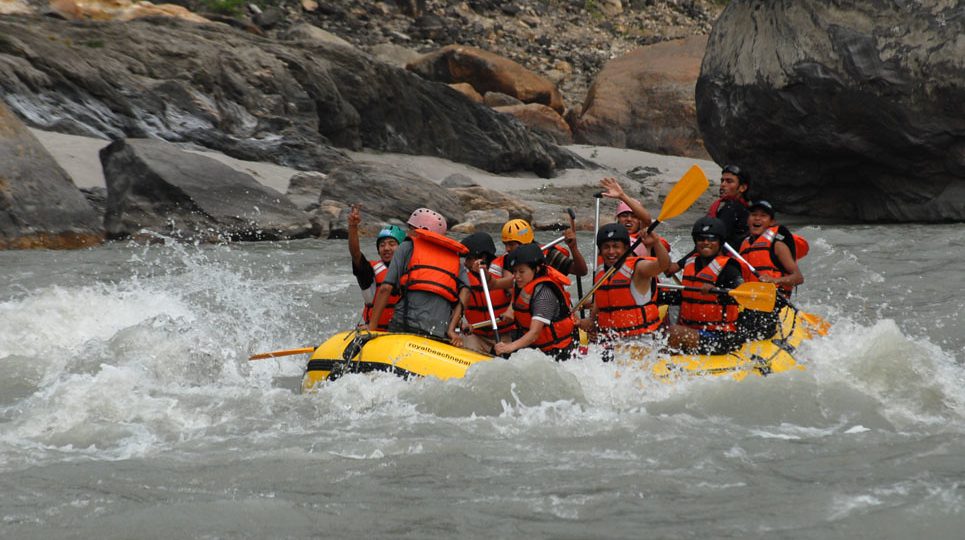 Rafting Trishuli River