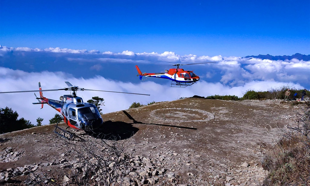 Pathivara Helicopter Tour