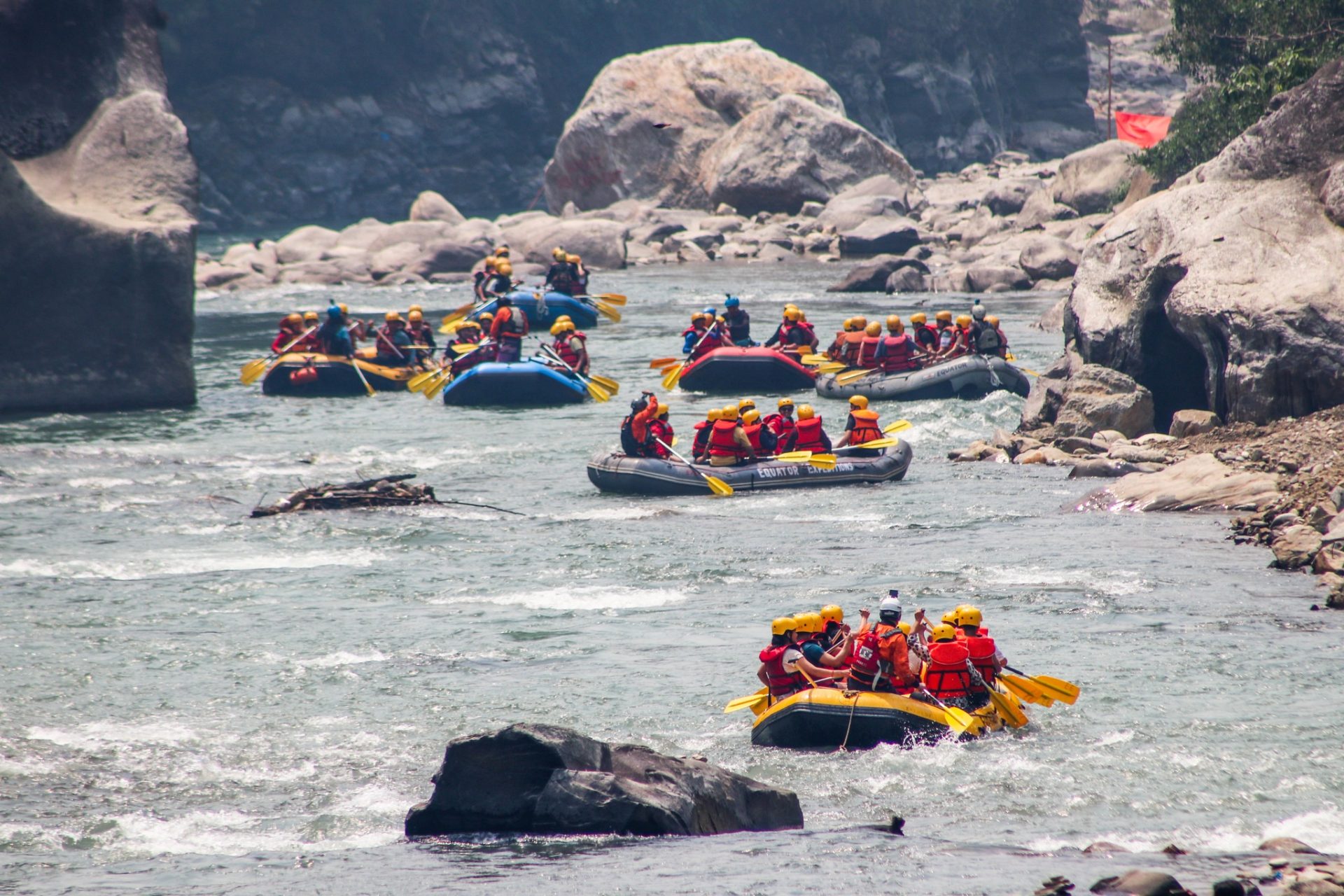 Rafting Bhotekoshi River
