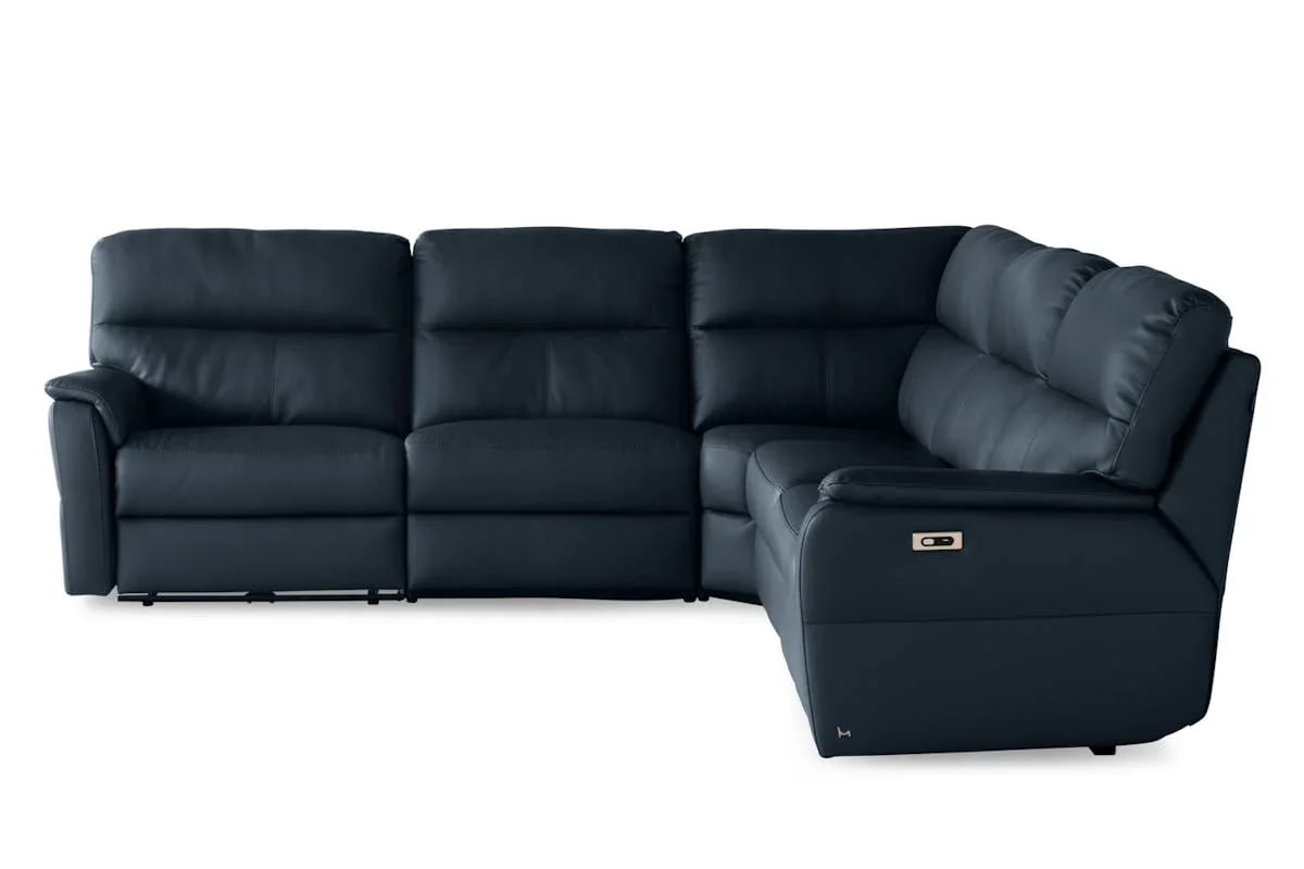Sofá Esquinero de Cuero Sophia con Reclinable Eléctrico view 2