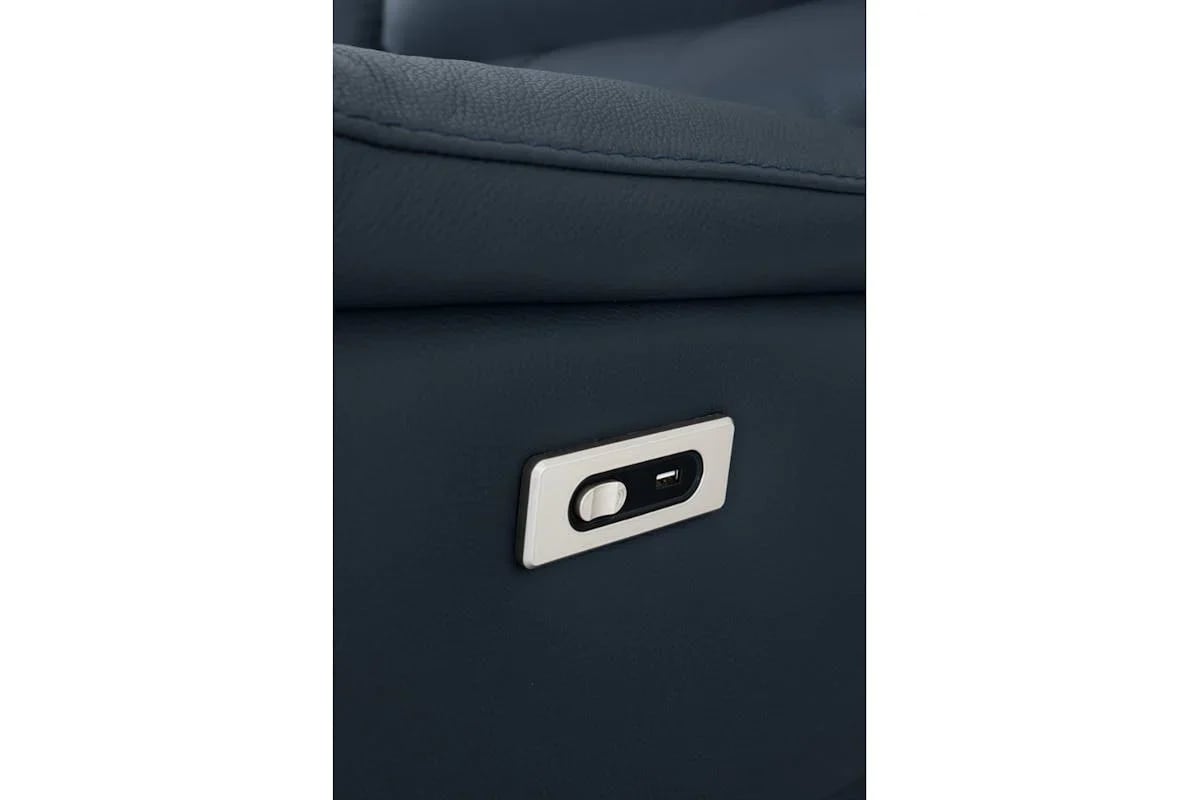 Sofá Esquinero de Cuero Sophia con Reclinable Eléctrico view 5