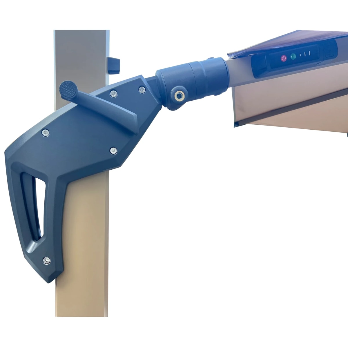 Sombrilla lateral cuadrada Summit con LED view 5