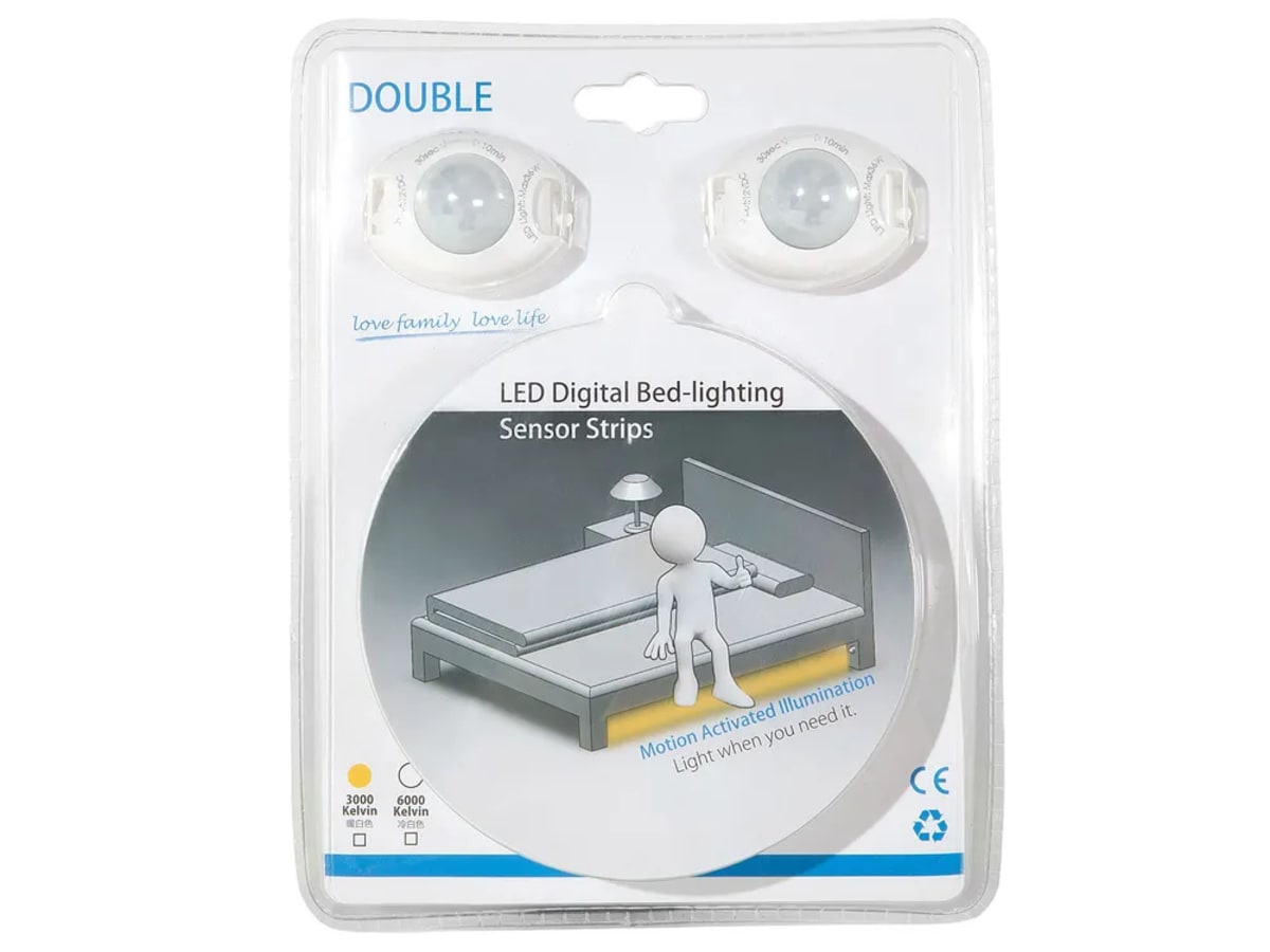 Cama con LED de Bouclé ZEN 180 x 200 cm (Super King de la UE) de Madera de Fresno Natural view 10