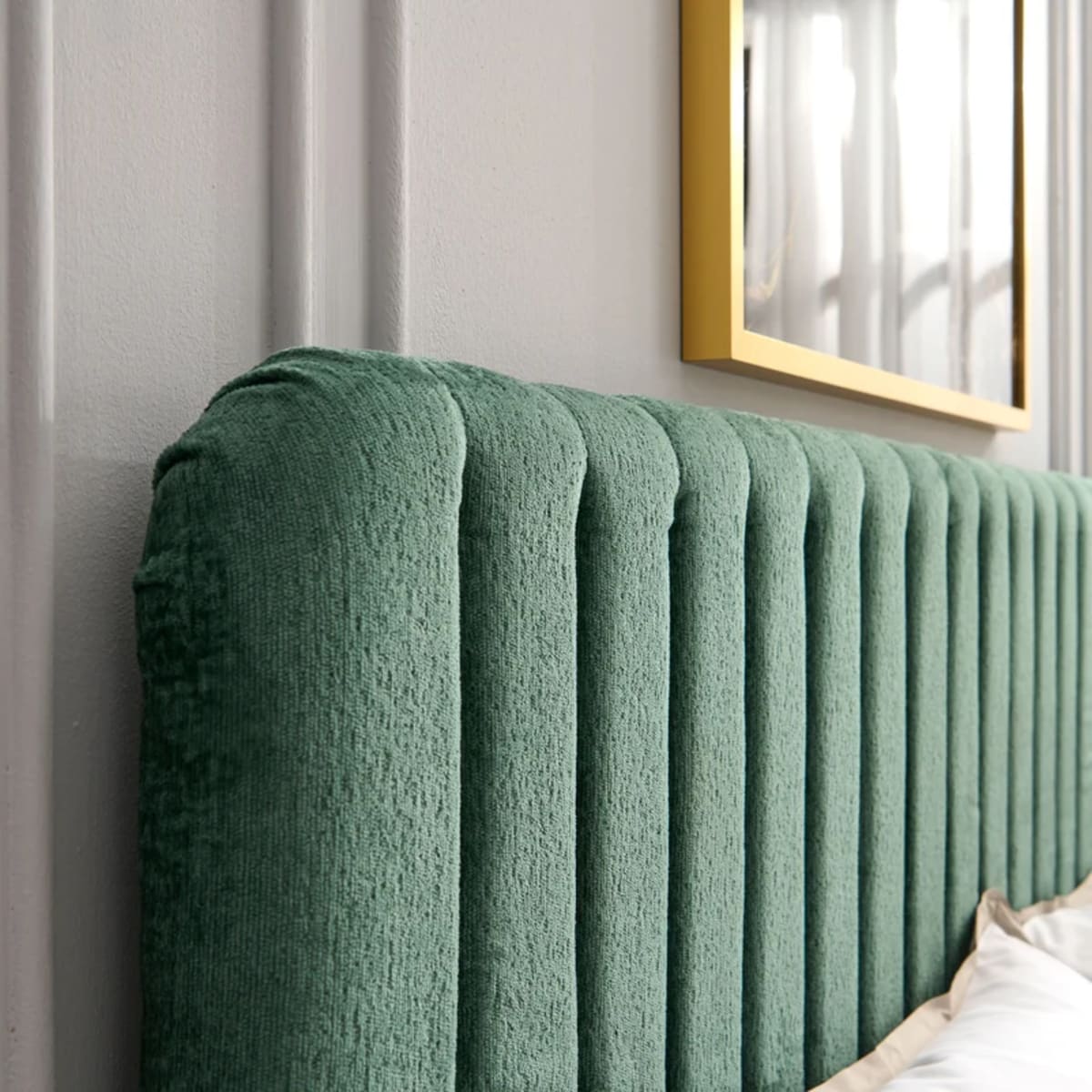 Cama tapizada, 160x200cm, somier incluido Lynes view 14
