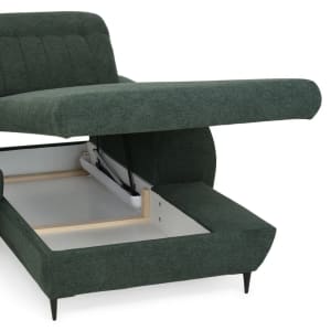 Sofá esquinero extensible Annona con chaiselongue izquierda/derecha, tela thumbnail 17