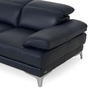 Sofá esquinero con chaiselongue izquierda/derecha, mecanismo de brazos y reposacabezas, piel Natuzzi Editions Bliss thumbnail 16