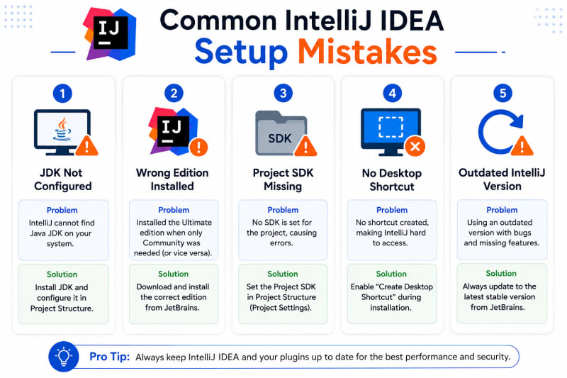 Common IntelliJ IDEA installation problems and fixes